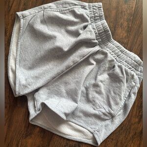 Gymshark Light Gray Athletic Shorts
